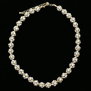 Luxury Crystal Necklace Gold NWOT